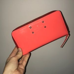 Kate Spade Bright Coral Wallet